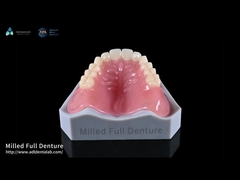Prática Dental Profissional Dentadura acrílica moída com tecnologia CAD/CAM
