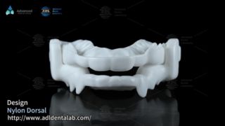 Pare de ranger os dentes com protetores noturnos dorsais de nylon personalizados