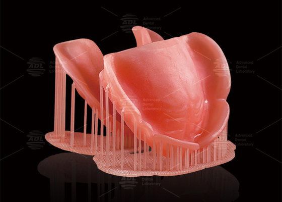 comprar Dentaduras parciais removíveis digitais CAD/CAM Rosa profunda Dentaduras impressas por computador Fabricação em linha