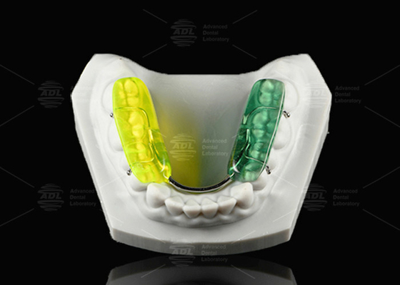 comprar Espinha Dental Gelb Colorida Resina Acrílica Dura Espinha Oclusal Para Amarração de Dentes à Noite Fabricação em linha